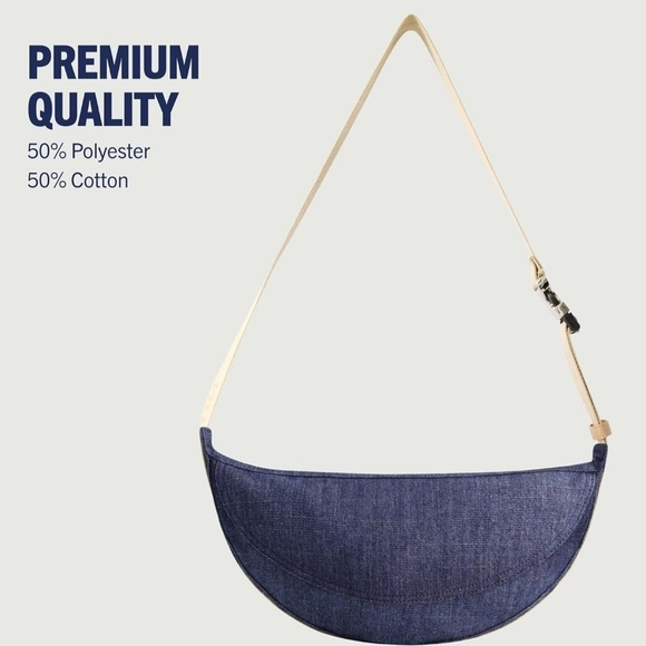 True Religion Hobo Shoulder Bag Denim Medium - Picture 7 of 7